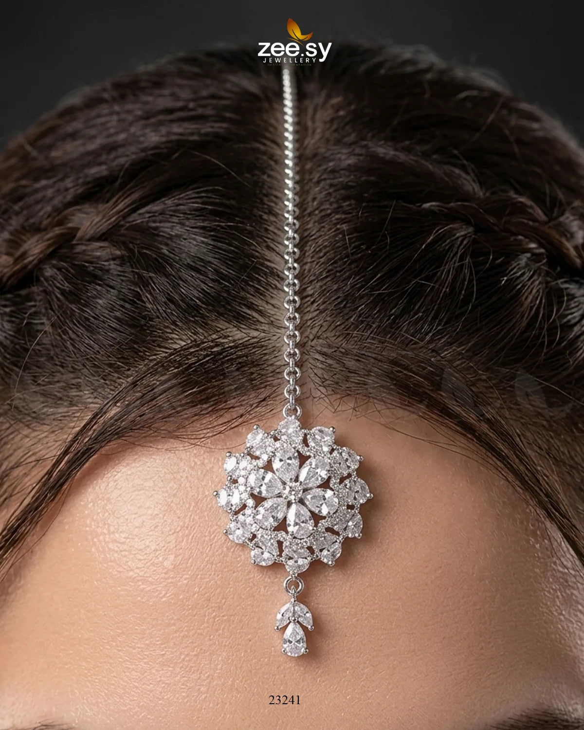 Stellar Crest Zirconia Bindiya bindiya - Zeesy Jewellery Pakistan | Premium Artificial & Imitation Jewellery