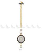 Azure Sunburst Zirconia Bindiya