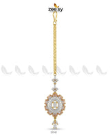 Azure Sunburst Zirconia Bindiya