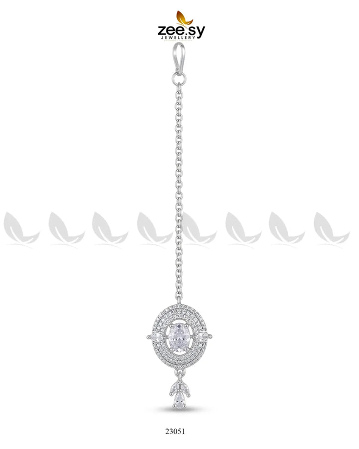 Regal Zircon Minimal Bindiya bindiya - Zeesy Jewellery Pakistan | Premium Artificial & Imitation Jewellery