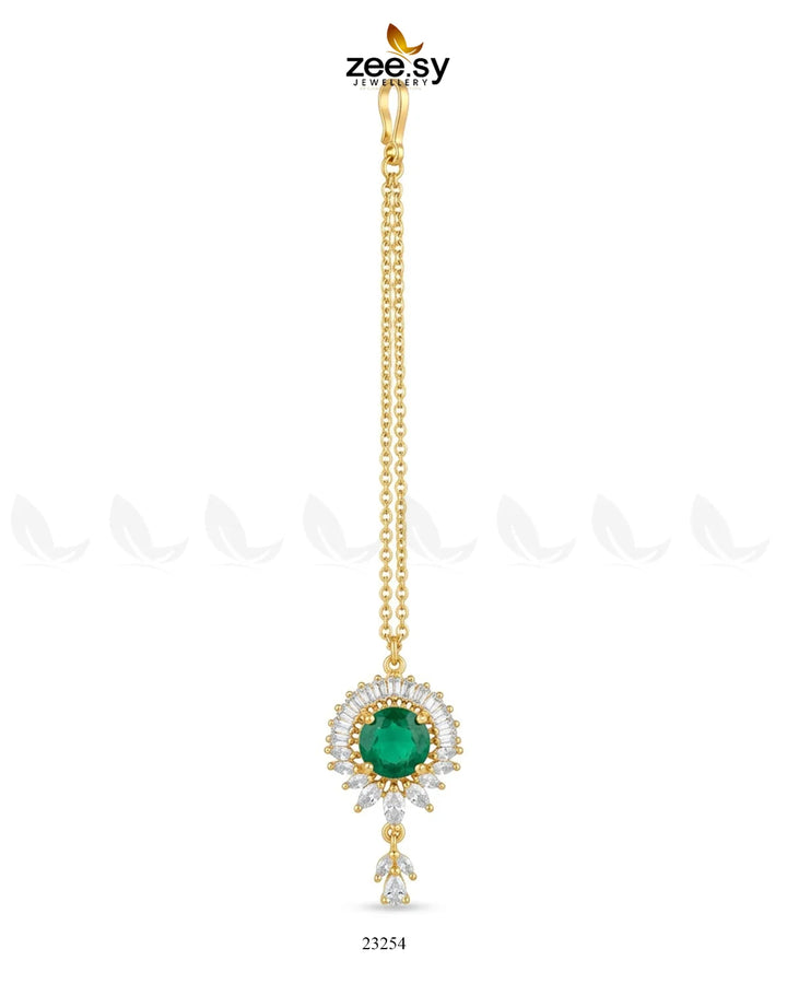 Velanza Teardrop Zircon Bindiya bindiya - Zeesy Jewellery Pakistan | Premium Artificial & Imitation Jewellery