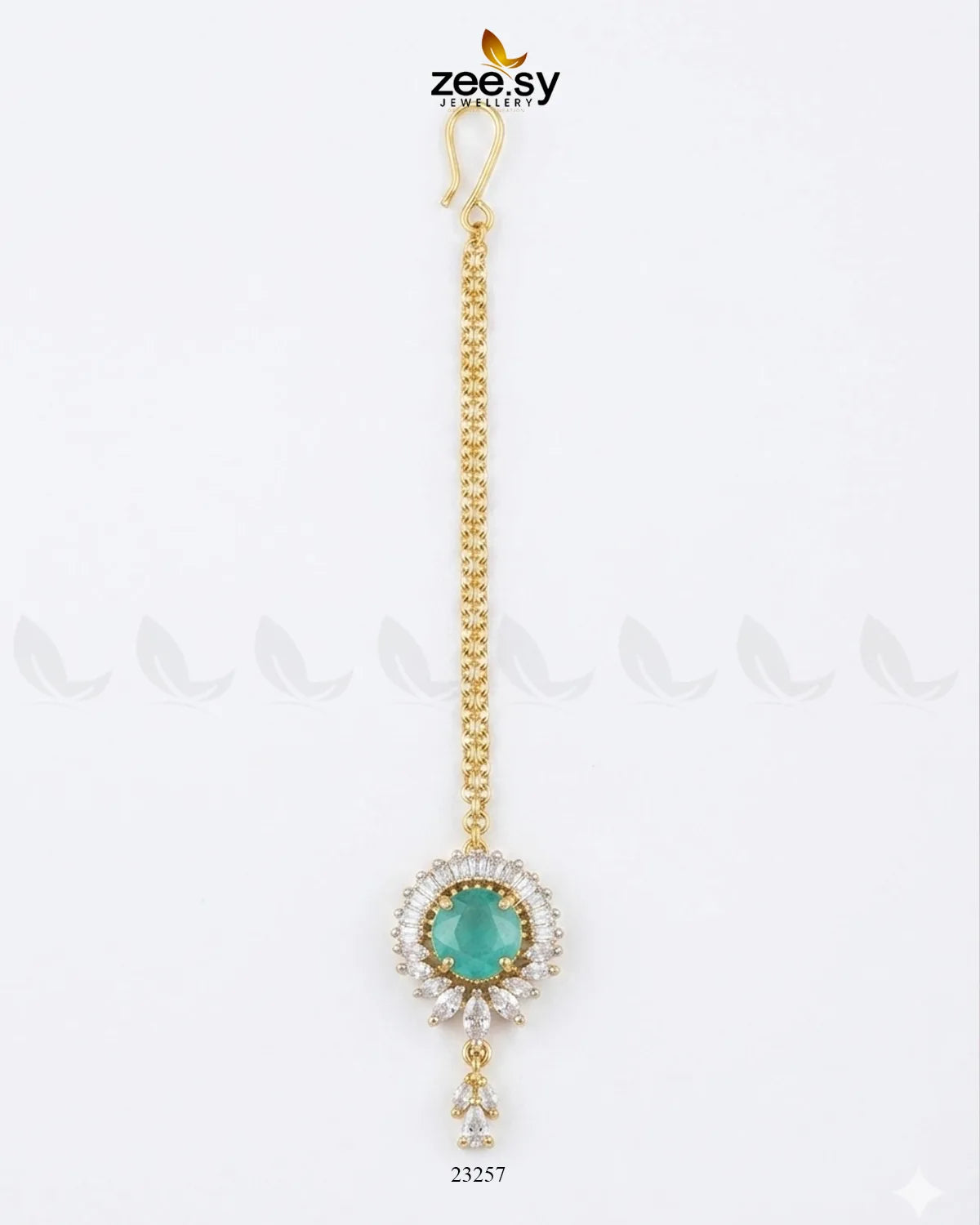 Velanza Teardrop Zircon Bindiya bindiya - Zeesy Jewellery Pakistan | Premium Artificial & Imitation Jewellery