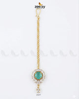 Velanza Teardrop Zircon Bindiya bindiya - Zeesy Jewellery Pakistan | Premium Artificial & Imitation Jewellery