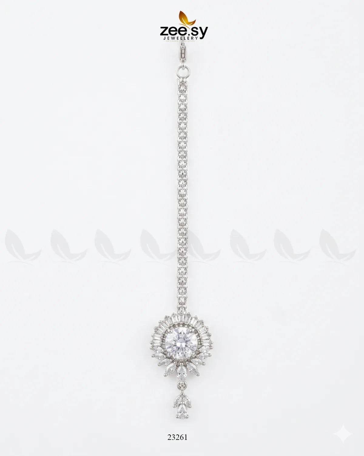 Velanza Teardrop Zircon Bindiya bindiya - Zeesy Jewellery Pakistan | Premium Artificial & Imitation Jewellery