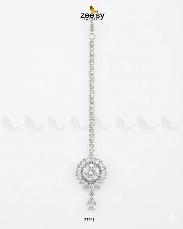 Velanza Teardrop Zircon Bindiya bindiya - Zeesy Jewellery Pakistan | Premium Artificial & Imitation Jewellery