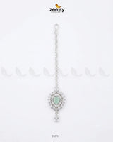 Clover Shield Leaf Crystal Bindiya bindiya - Zeesy Jewellery Pakistan | Premium Artificial & Imitation Jewellery