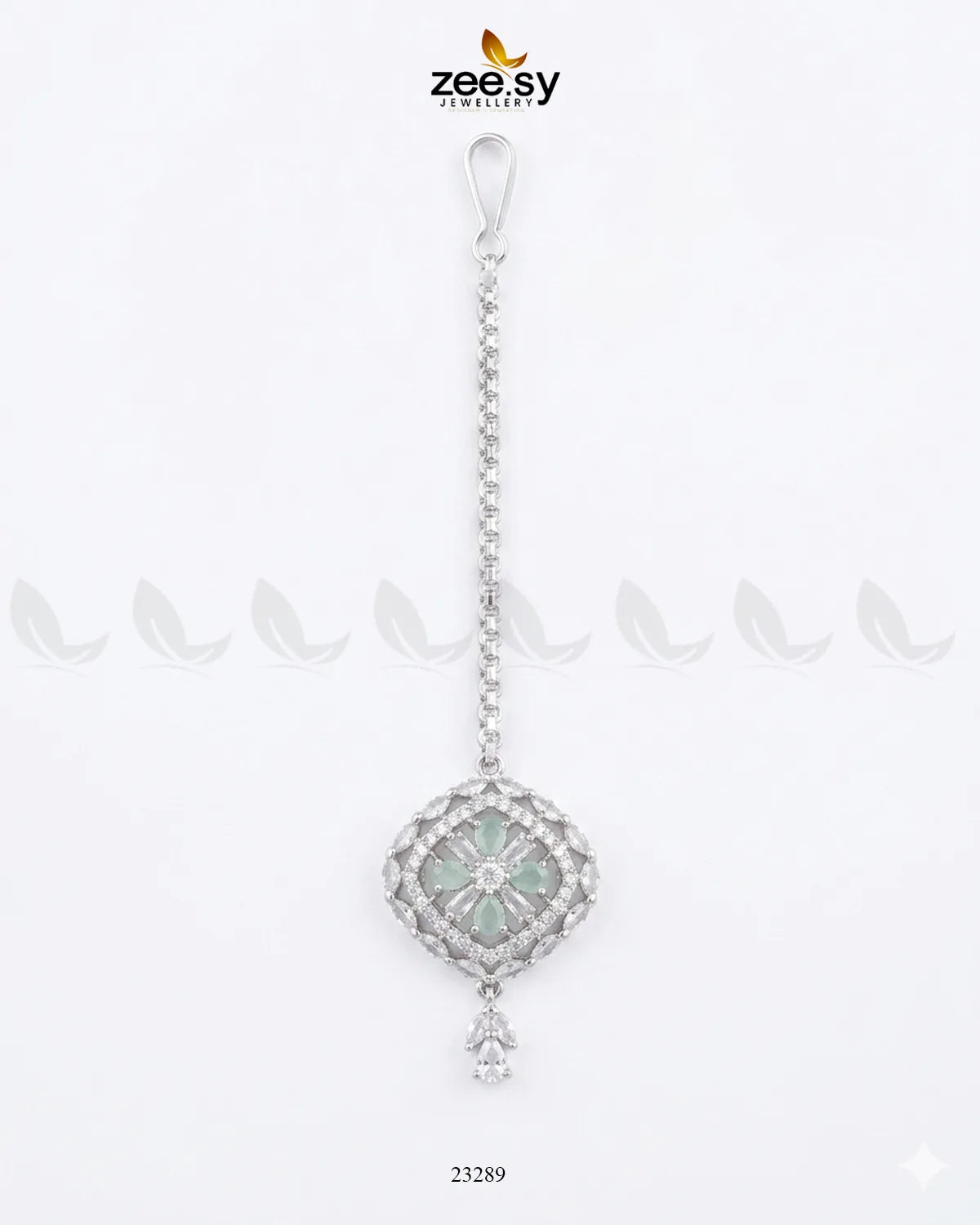 Elavara Floral Gemstone Bindiya BINDIYA - Zeesy Jewellery Pakistan | Premium Artificial & Imitation Jewellery