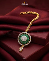Indigo Wheel Crystal Bindiya bindiya - Zeesy Jewellery Pakistan | Premium Artificial & Imitation Jewellery
