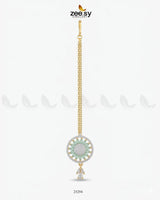Indigo Wheel Crystal Bindiya bindiya - Zeesy Jewellery Pakistan | Premium Artificial & Imitation Jewellery