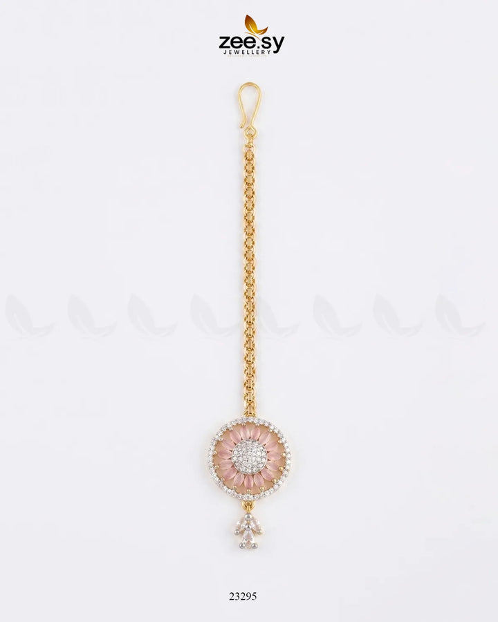 Indigo Wheel Crystal Bindiya bindiya - Zeesy Jewellery Pakistan | Premium Artificial & Imitation Jewellery