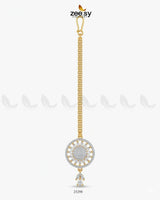 Indigo Wheel Crystal Bindiya bindiya - Zeesy Jewellery Pakistan | Premium Artificial & Imitation Jewellery