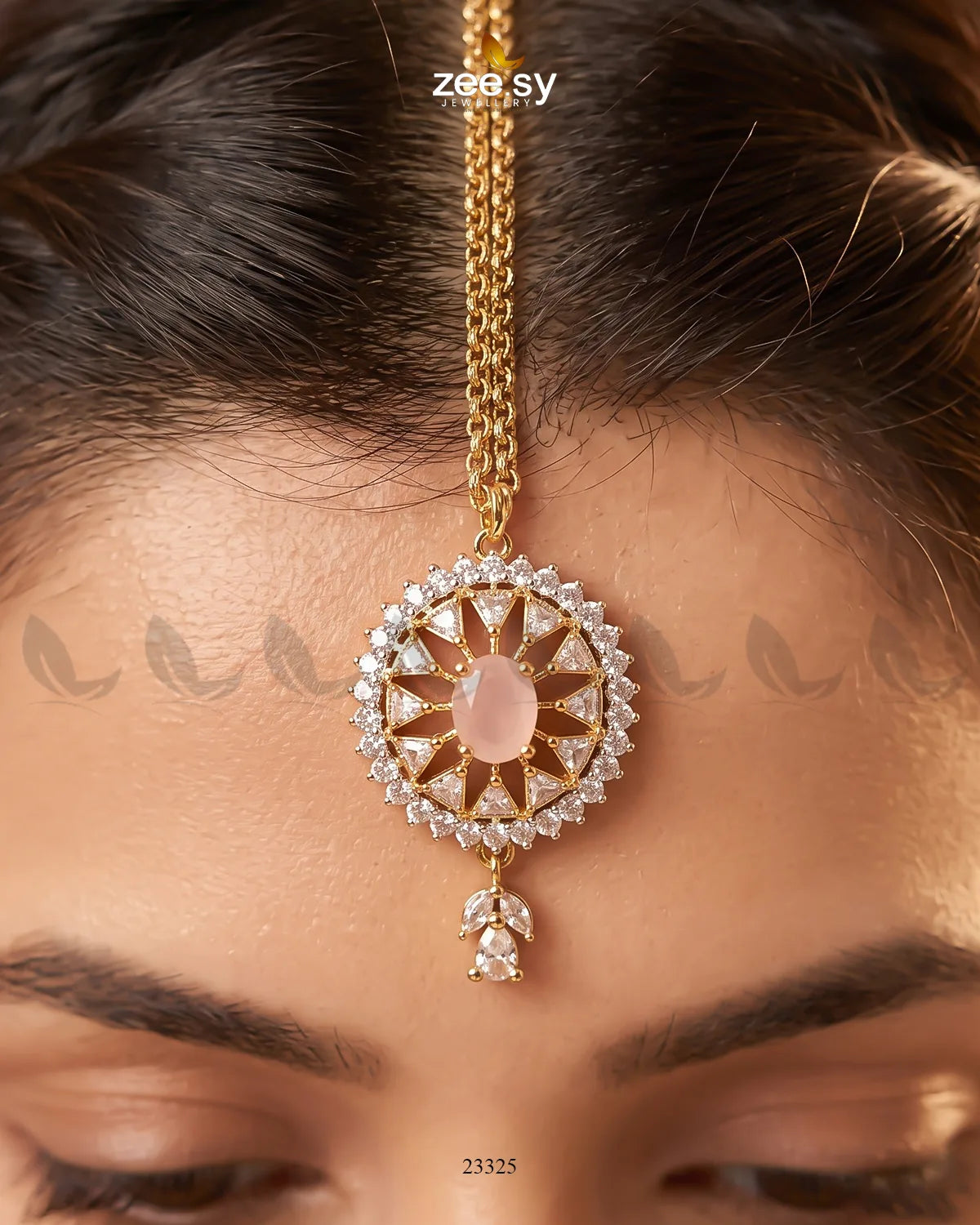 RHS09 Bindiya-0228 mint pink bindiya design<|end|>