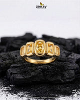 Blush Champagne Radiance Gemstone Ring