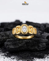 Blush White Radiance Gemstone Ring