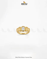 Blush White Radiance Gemstone Ring