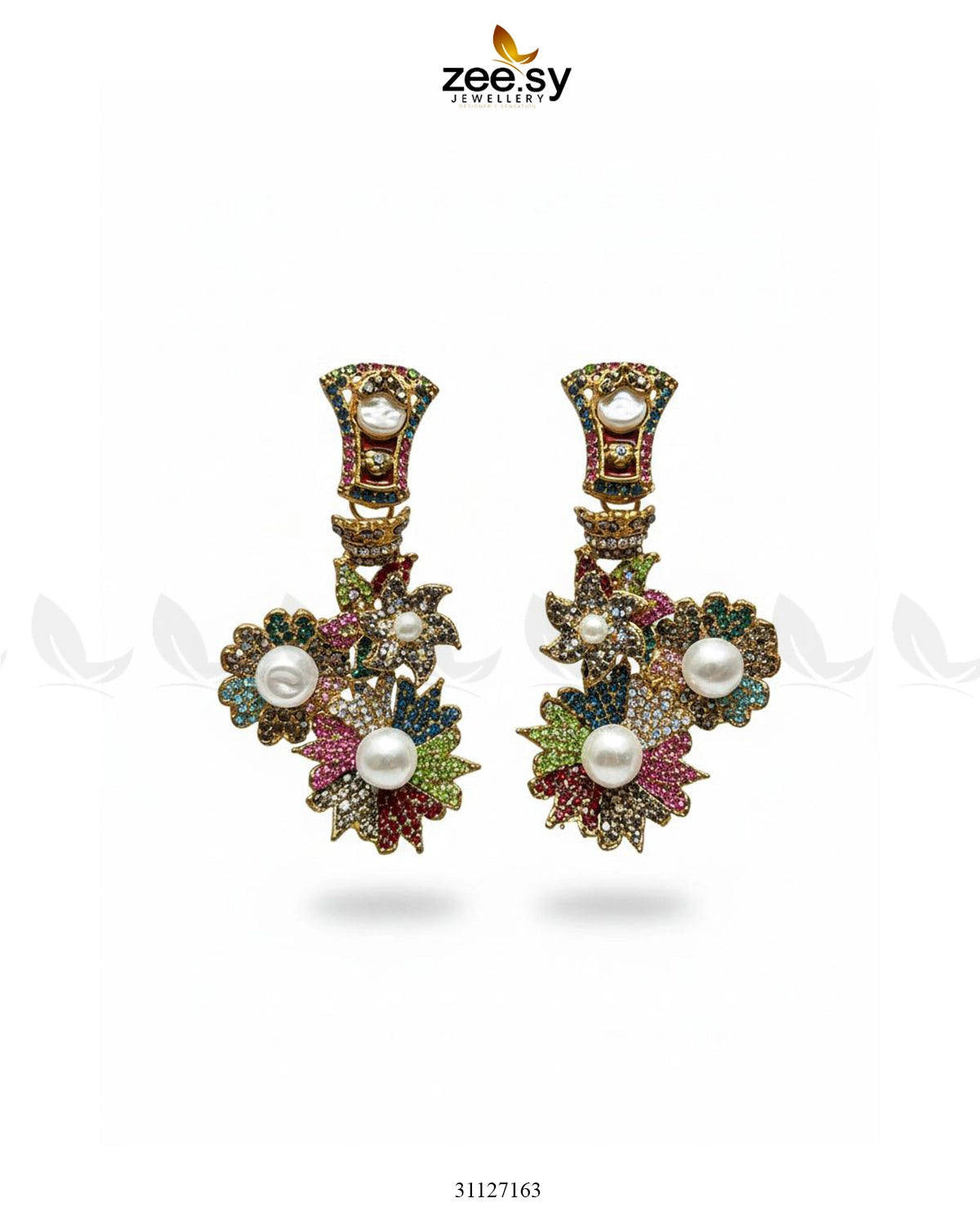 Bold Bloom Turkish Earrings - Zeesy Jewellery