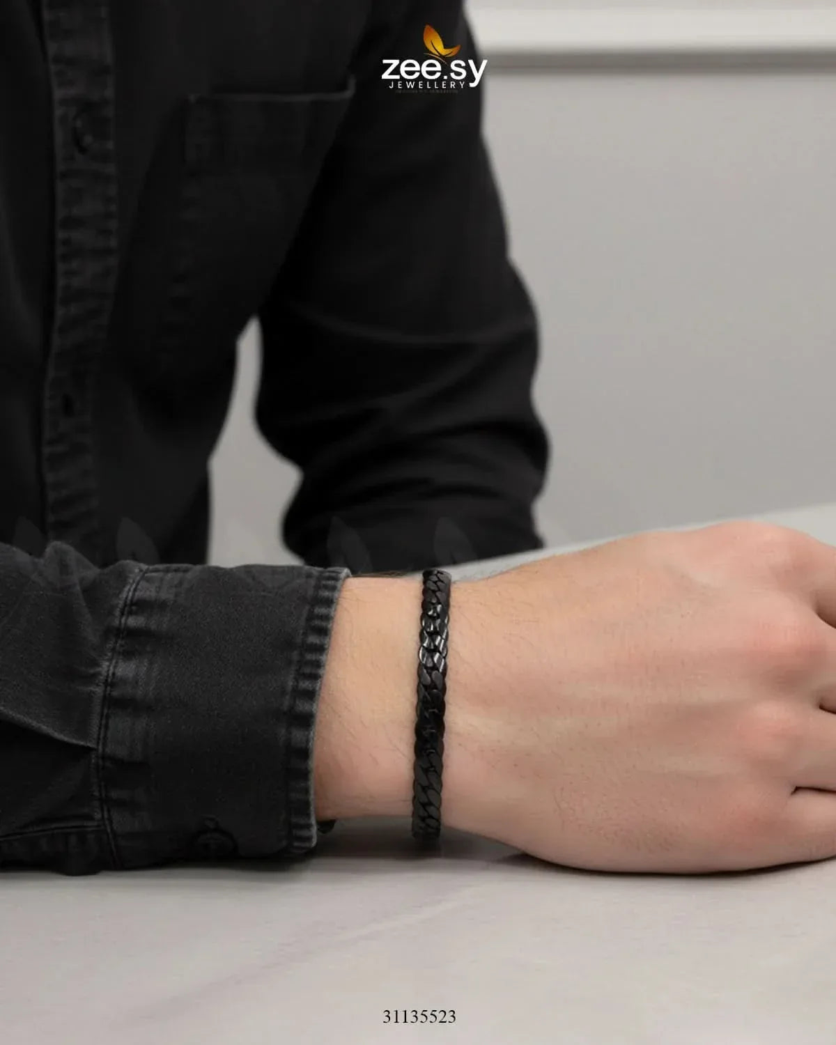 Moon Medium Lace Bracelet for Men - Zeesy.pk