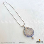 Load image into Gallery viewer, CALLIGRAPHY-LOCKET-0013-1