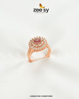 Carnation Flower Ring