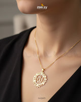 Calligraphy Customized Name Pendant - Zeesy Jewellery