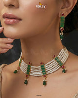 Canna Necklace Set - Zeesy Jewellery