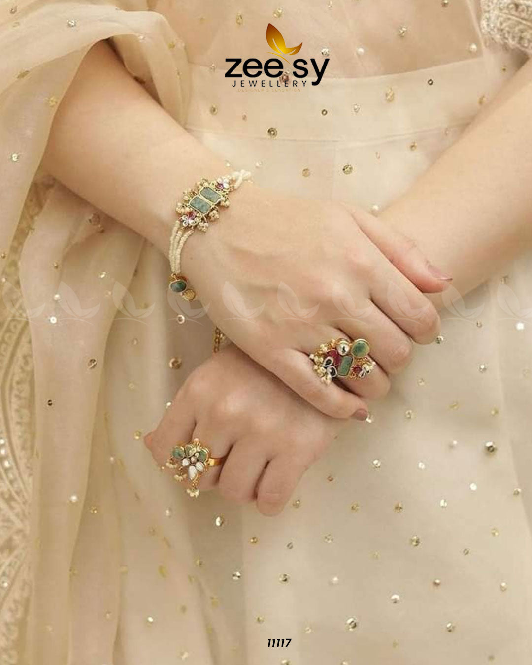 Casper Ring Bracelet - Zeesy Jewellery