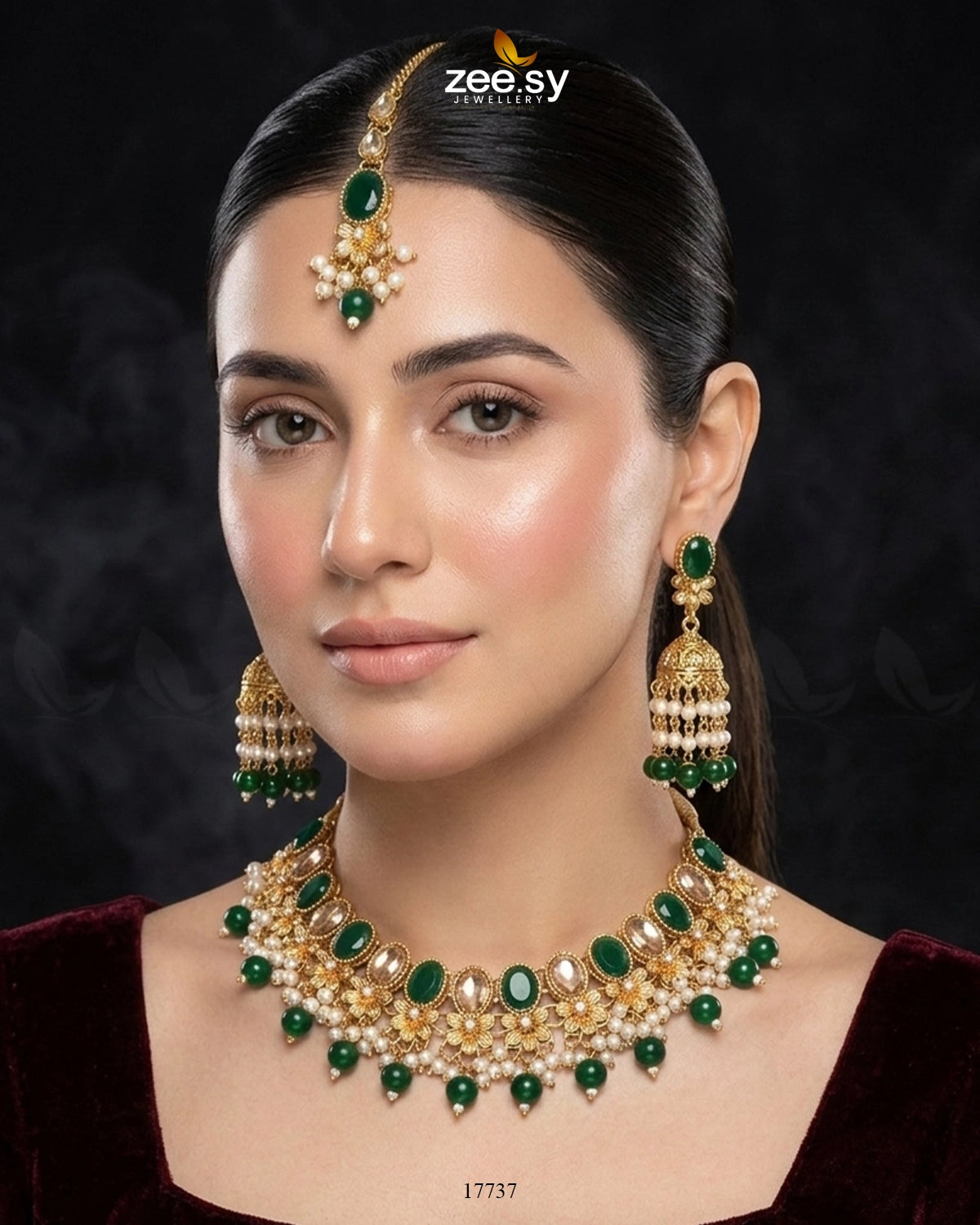 Celosia Necklace Necklace Sets - Zeesy Jewellery Pakistan | Premium Artificial & Imitation Jewellery
