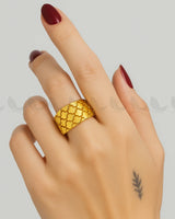 Circlet Textured Band Ring