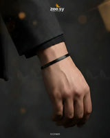 Classic Small Herringbone Bracelet for Men - Zeesy.pk