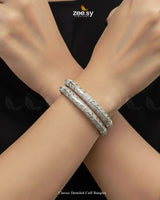 Classic Detailed Cuff Bangles - Zeesy Jewellery
