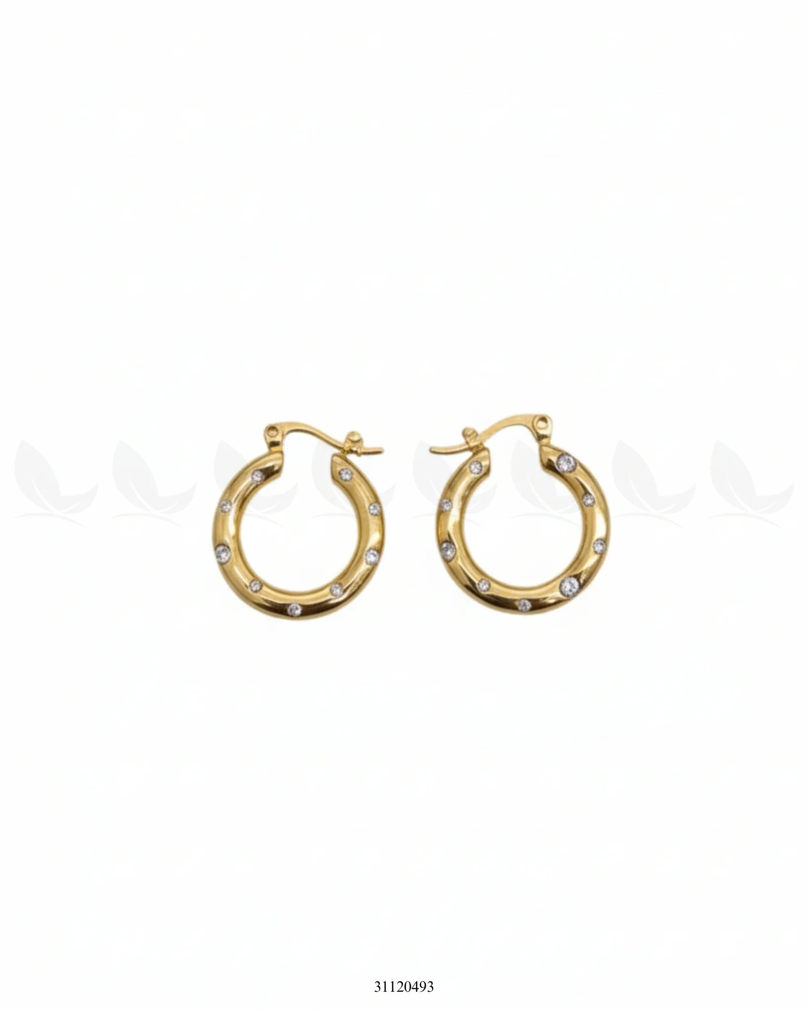 Classic Tiny Sparkle Hoop Earrings - Zeesy Jewellery