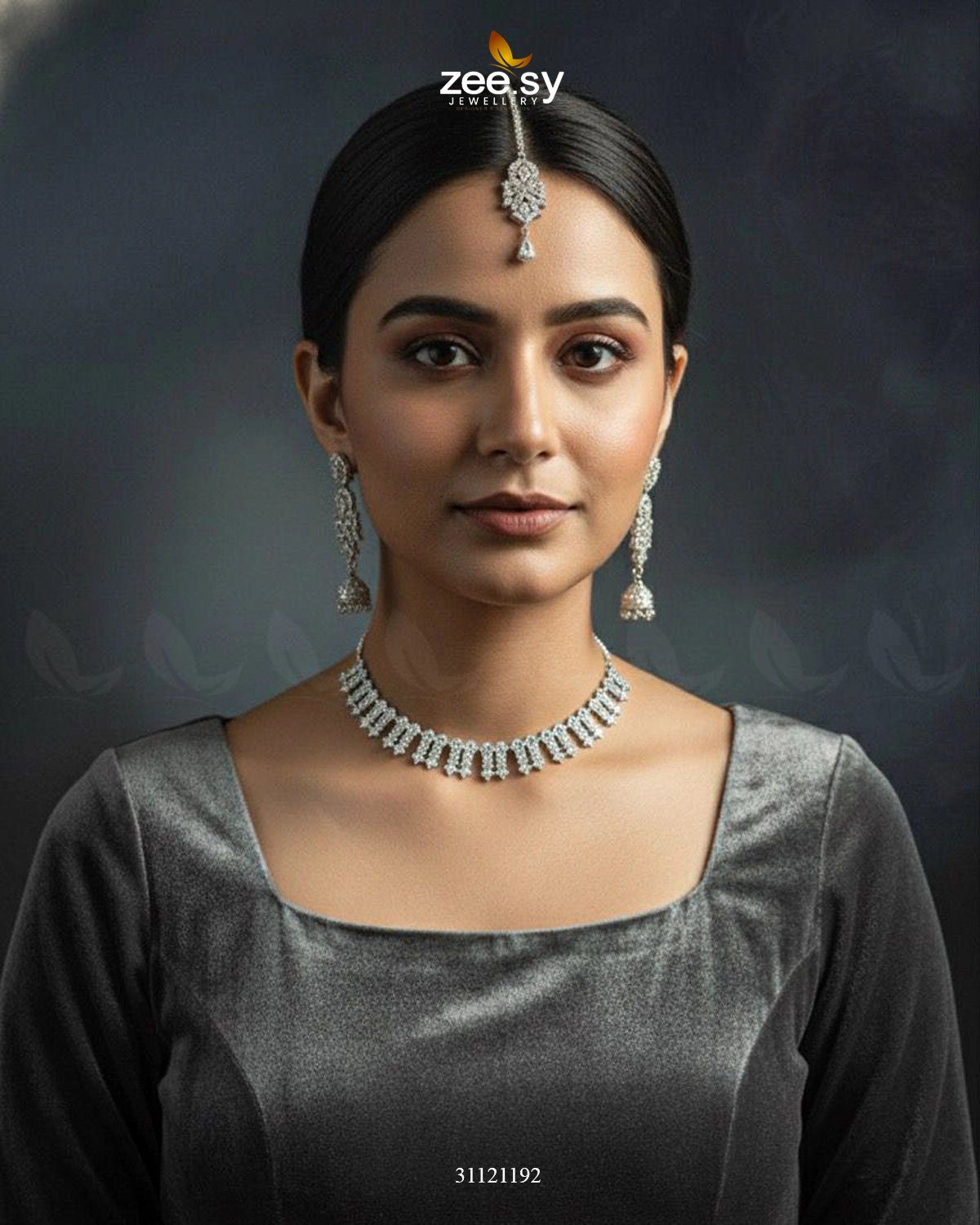 Classic Zircon Necklace - Zeesy Jewellery