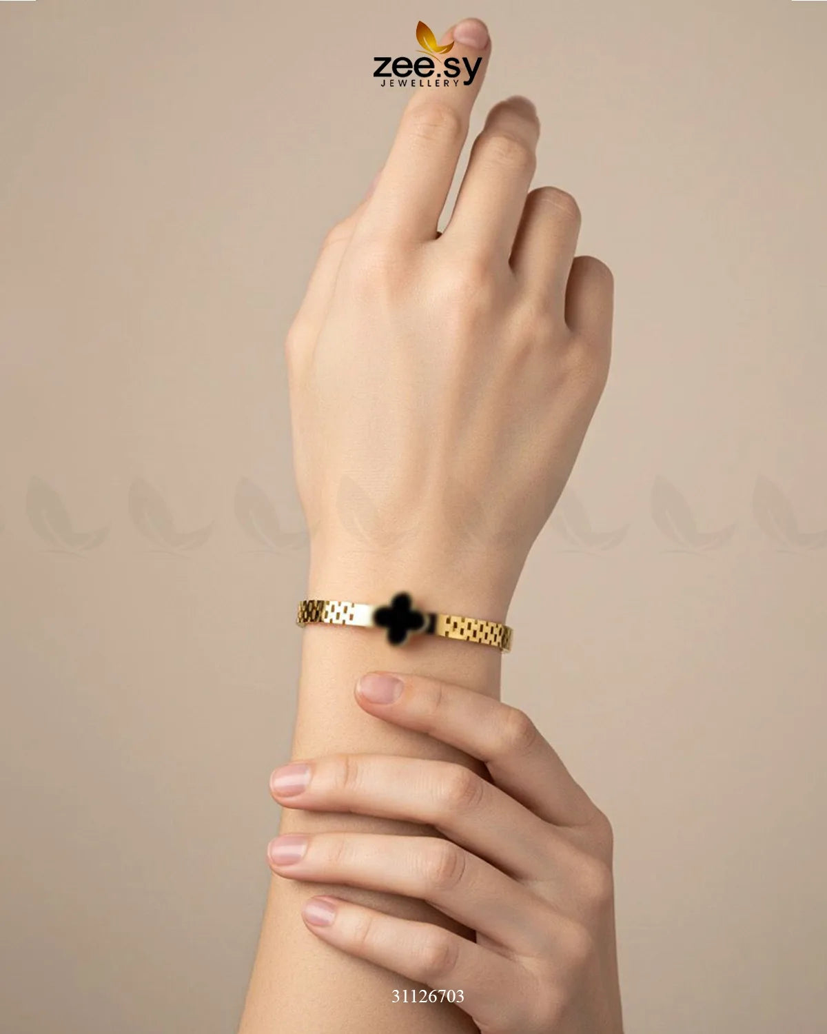 Clover Leaf Motif Bracelet