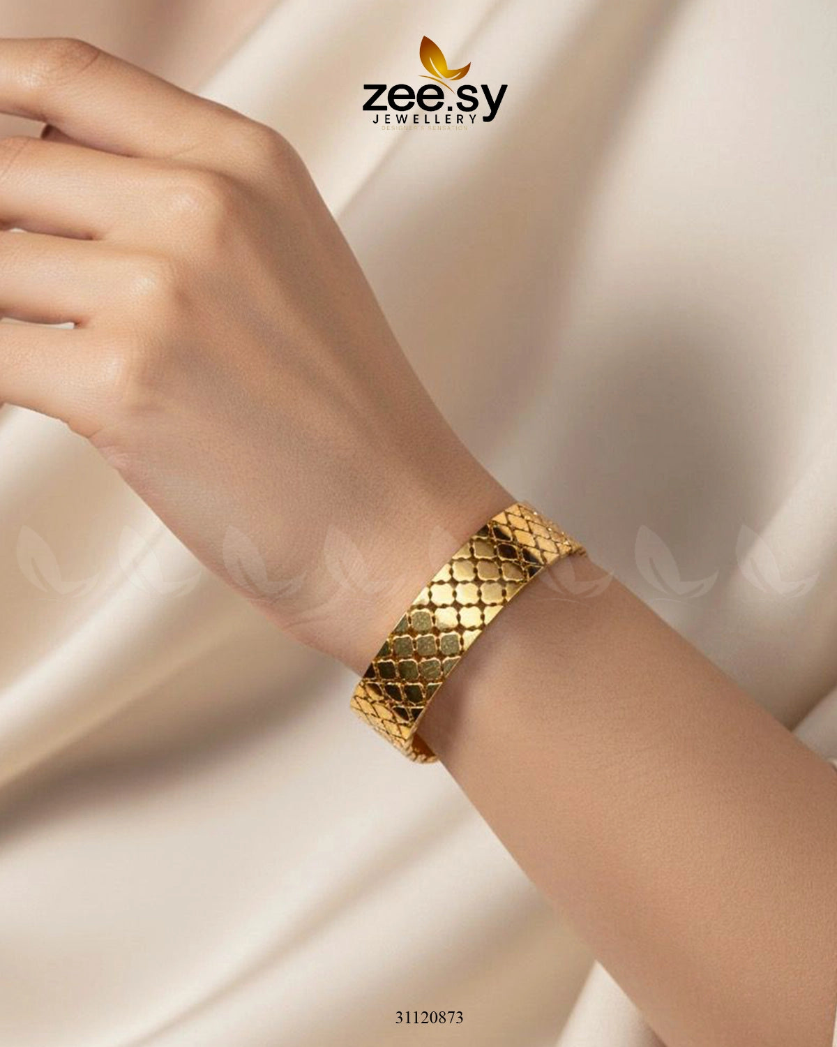 Continuum Wide Mesh Bracelet - Zeesy Jewellery