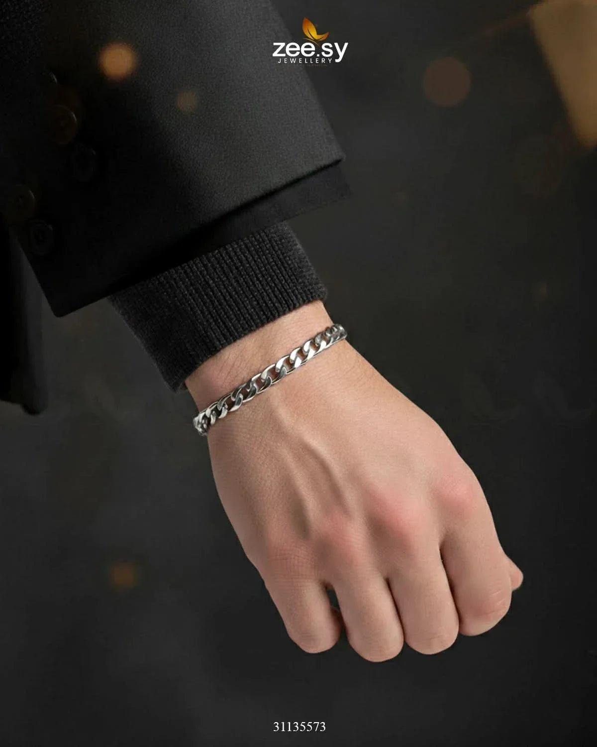 Empress Medium Charm Bracelet for Men - Zeesy.pk