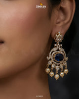 Customizable Radiance Floral Necklace Set - Zeesy Jewellery