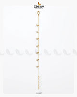 Dainty Drop Dangle Bracelet Bracelet - Zeesy Jewellery Pakistan | Premium Artificial & Imitation Jewellery