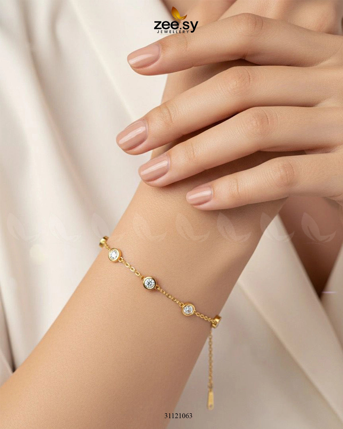 Dainty Tiny Dangle Bracelet - Zeesy Jewellery