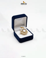 Daisy Floral Mother Pearl Ring - Zeesy Jewellery