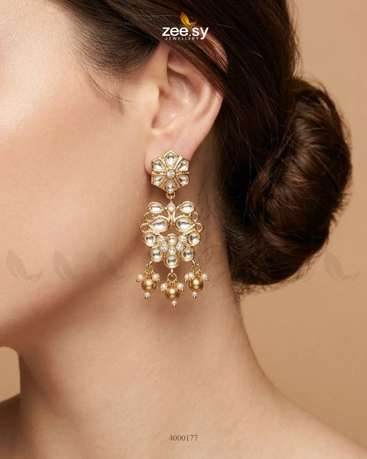 Dawn Floral Cluster Necklace Set