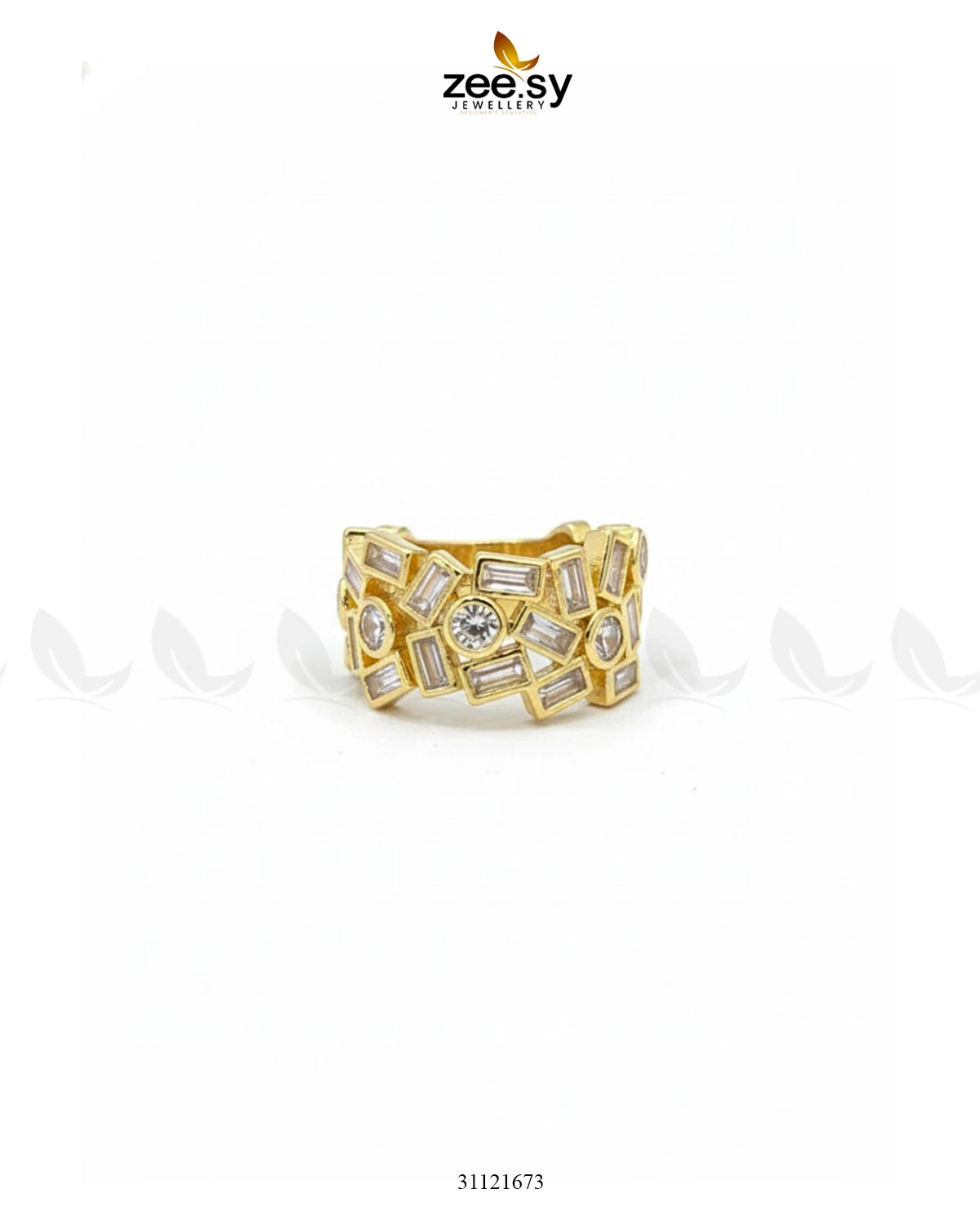 Dazzling Cut Cluster Ring - Zeesy Jewellery