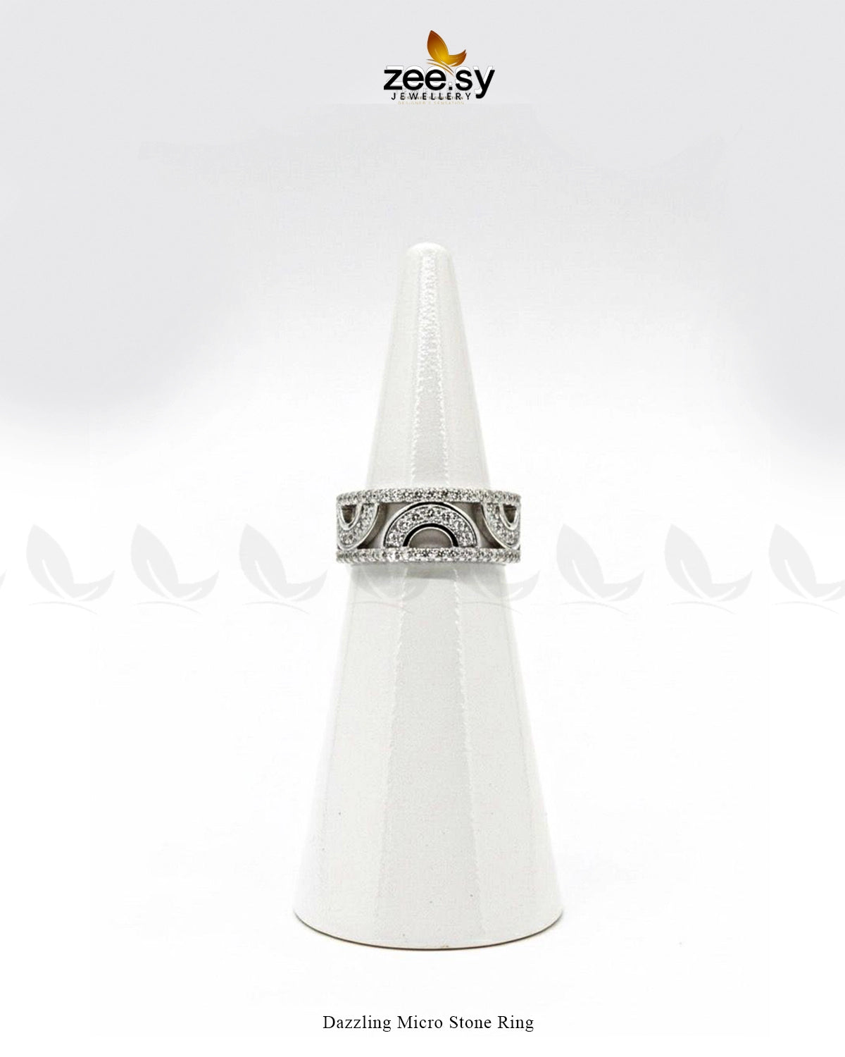 Dazzling Micro Stone Ring - Zeesy Jewellery
