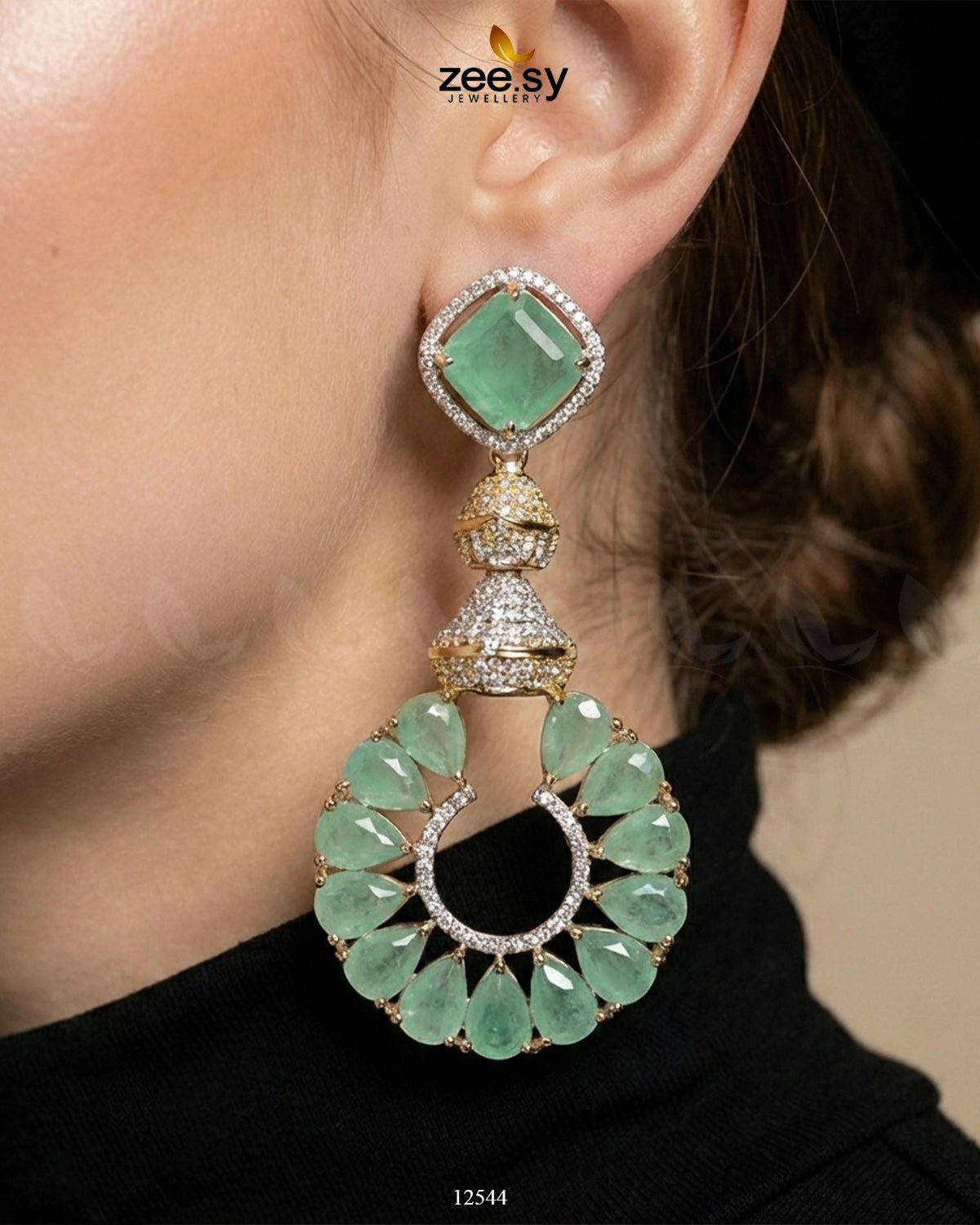 Decorative Earrings Earrings - Zeesy Jewellery Pakistan | Premium Artificial & Imitation Jewellery