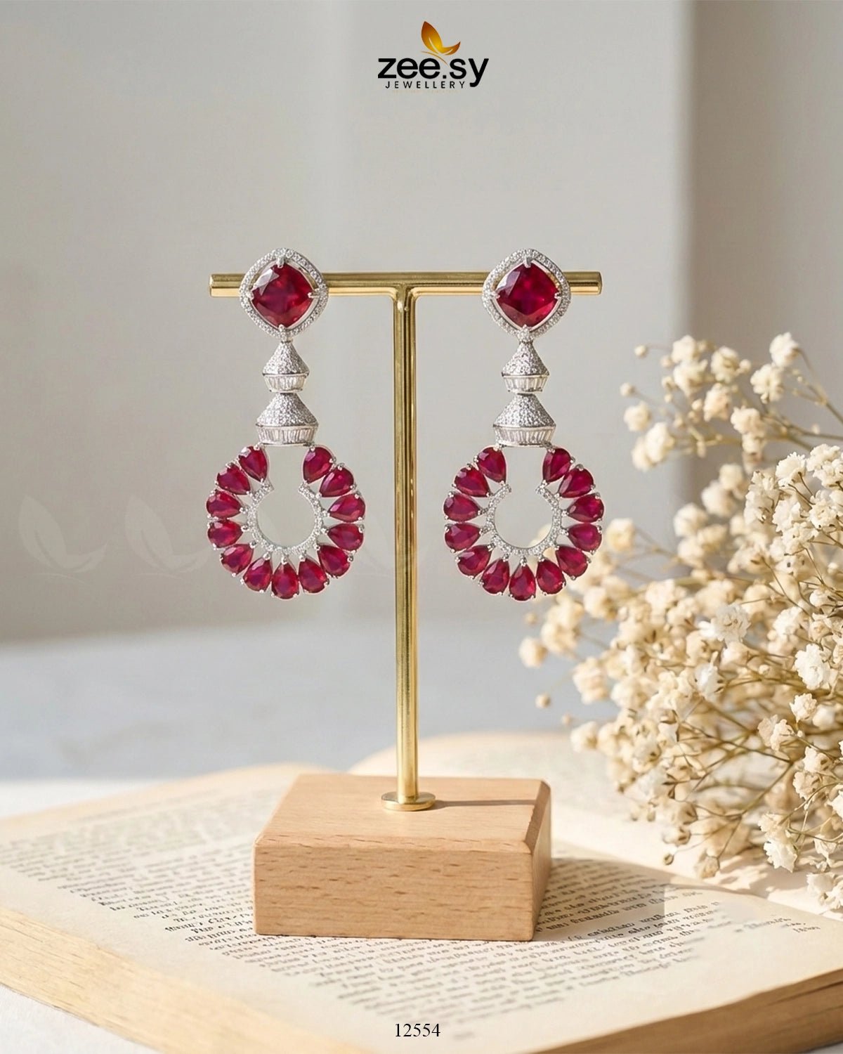 Decorative Earrings Earrings - Zeesy Jewellery Pakistan | Premium Artificial & Imitation Jewellery