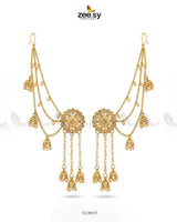 Delicate Floral Pearl Earrings Earrings - Zeesy Jewellery Pakistan | Premium Artificial & Imitation Jewellery
