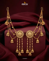 Delicate Floral Pearl Earrings Earrings - Zeesy Jewellery Pakistan | Premium Artificial & Imitation Jewellery
