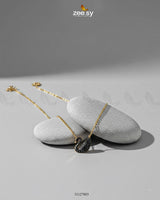 Delicate Black Swan Chain - Zeesy Jewellery