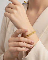 Delicate Layered Rope Bracelet - Zeesy Jewellery