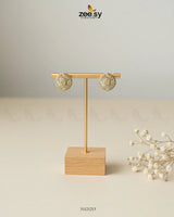 Disc Cluster Studs Earrings - Zeesy Jewellery