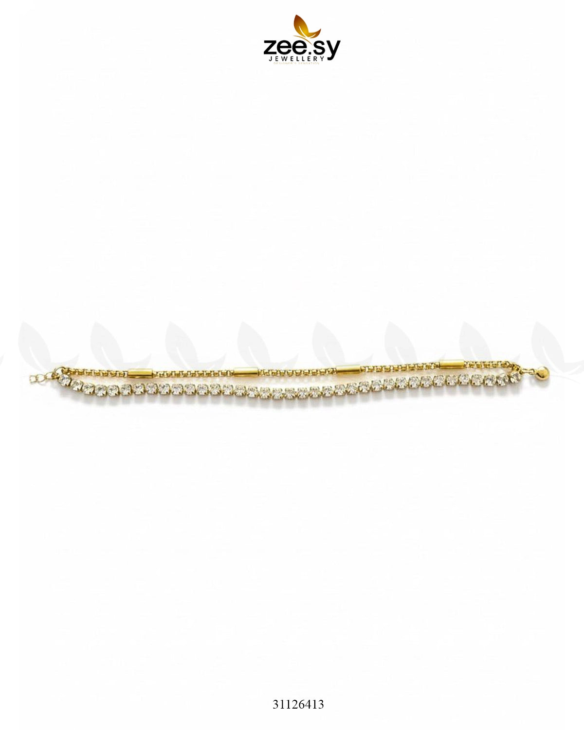 Double Charm Crystal Bracelet - Zeesy Jewellery